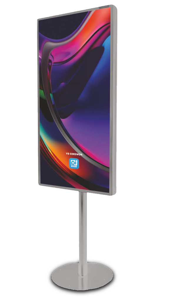 Pole Digital Display for Urban Signage by Adsleek